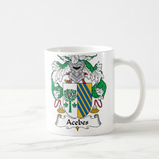 Taza De Café Escudo de la familia de Acebes