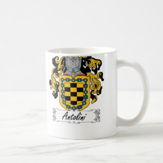 Taza De Café Escudo de la familia de Antolini
