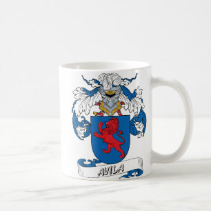 Taza De Café Escudo de la familia de Ávila