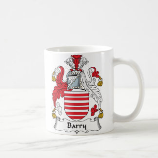 Taza De Café Escudo de la familia de Barry