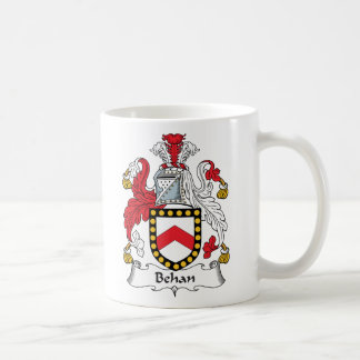 Taza De Café Escudo de la familia de Behan