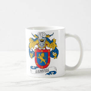 Taza De Café Escudo de la familia de Benítez