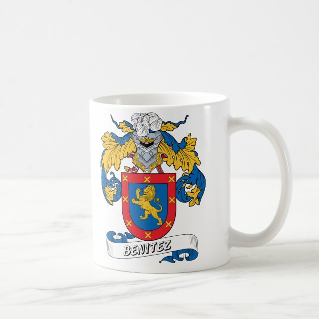 Taza De Café Escudo de la familia de Benítez (Derecha)