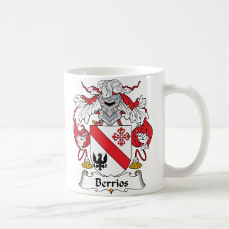 Taza De Café Escudo de la familia de Berrios