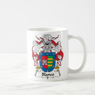 Taza De Café Escudo de la familia de Blanco