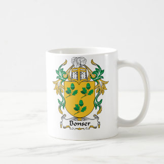Taza De Café Escudo de la familia de Bonser