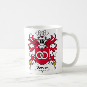 Taza De Café Escudo de la familia de Bowen