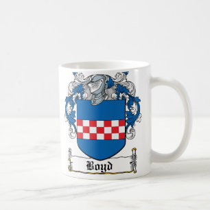 Taza De Café Escudo de la familia de Boyd