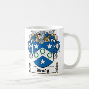 Taza De Café Escudo de la familia de Brody