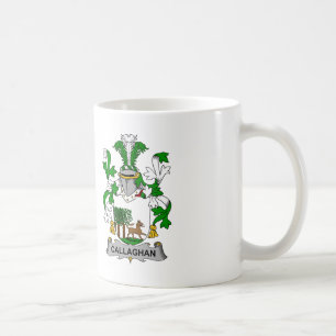 Taza De Café Escudo de la familia de Callaghan