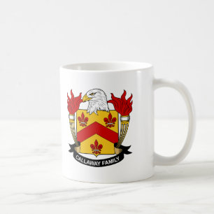 Taza De Café Escudo de la familia de Callaway