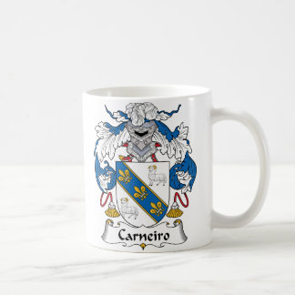 Taza De Café Escudo de la familia de Carneiro
