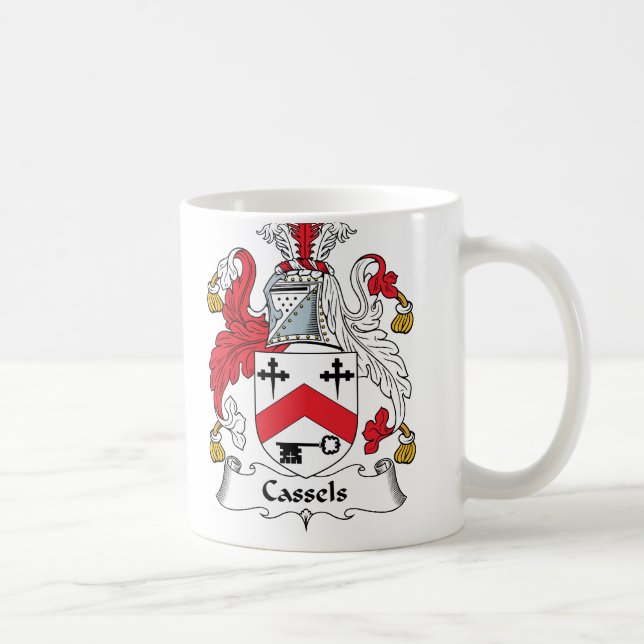 Taza De Café Escudo de la familia de Cassels (Derecha)