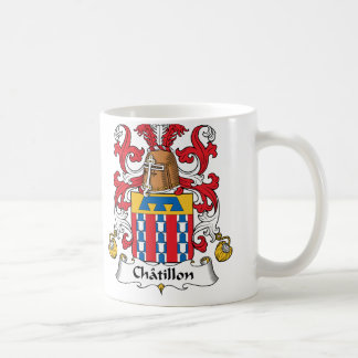 Taza De Café Escudo de la familia de Chatillon