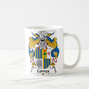 Taza De Café Escudo de la familia de Correa