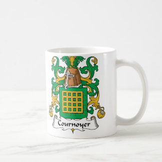 Taza De Café Escudo de la familia de Cournoyer