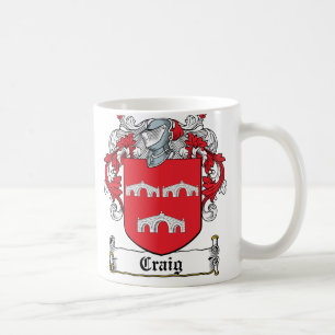 Taza De Café Escudo de la familia de Craig
