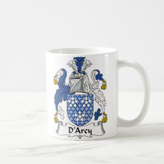 Taza De Café Escudo de la familia de D'Arcy