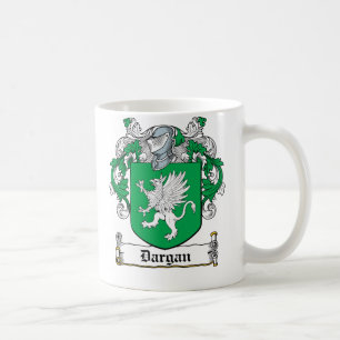 Taza De Café Escudo de la familia de Dargan