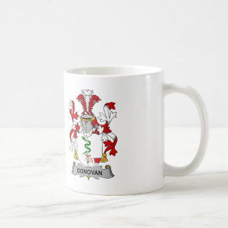 Taza De Café Escudo de la familia de Donovan