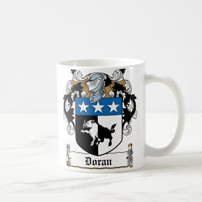 Taza De Café Escudo de la familia de Doran (Derecha)