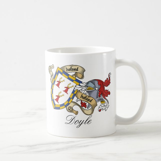 Taza De Café Escudo de la familia de Doyle (Derecha)