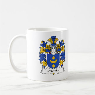 Taza De Café Escudo de la familia de Drzewica