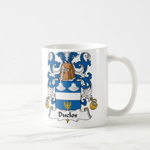 Taza De Café Escudo de la familia de Duclos