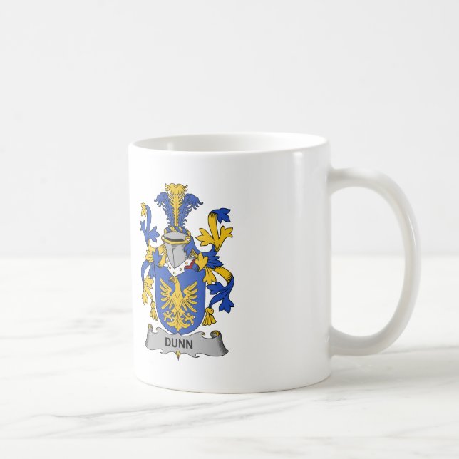 Taza De Café Escudo de la familia de Dunn (Derecha)