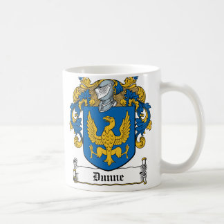Taza De Café Escudo de la familia de Dunne