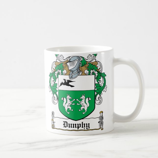 Taza De Café Escudo de la familia de Dunphy (Derecha)