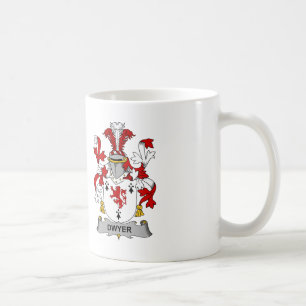 Taza De Café Escudo de la familia de Dwyer