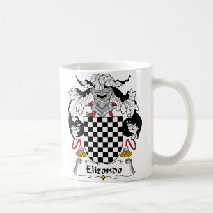 Taza De Café Escudo de la familia de Elizondo