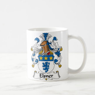 Taza De Café Escudo de la familia de Elsner
