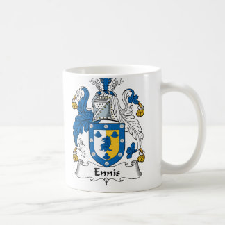Taza De Café Escudo de la familia de Ennis