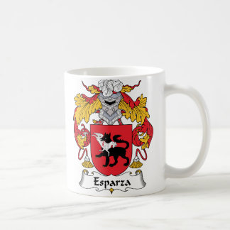 Taza De Café Escudo de la familia de Esparza