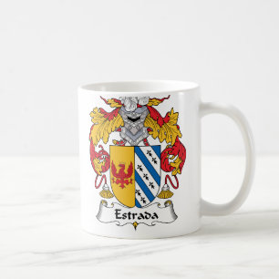 Taza De Café Escudo de la familia de Estrada