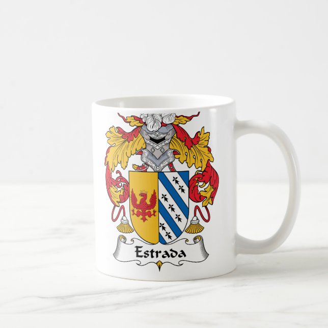 Taza De Café Escudo de la familia de Estrada (Derecha)