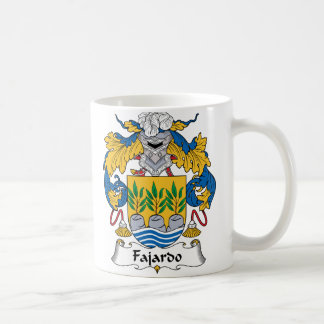 Taza De Café Escudo de la familia de Fajardo