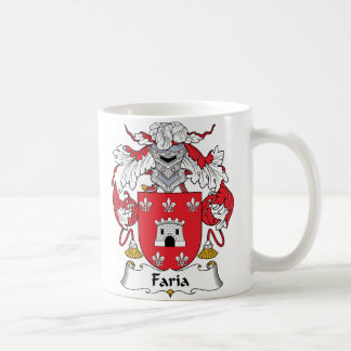 Taza De Café Escudo de la familia de Faria