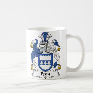 Taza De Café Escudo de la familia de Fenn