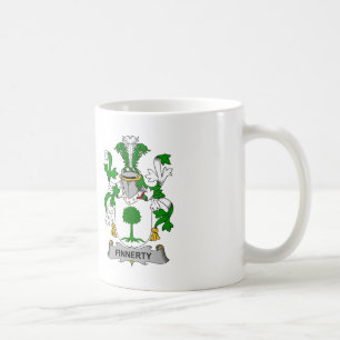 Taza De Café Escudo de la familia de Finnerty
