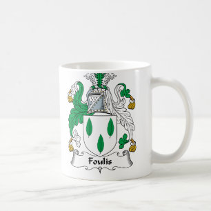 Taza De Café Escudo de la familia de Foulis