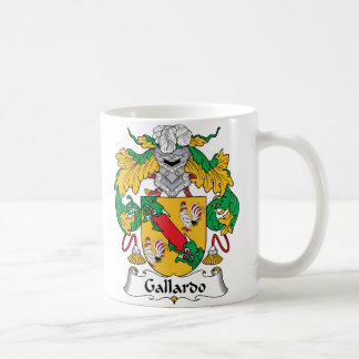 Taza De Café Escudo de la familia de Gallardo