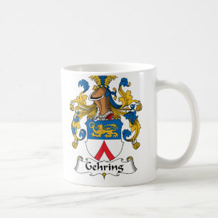 Taza De Café Escudo de la familia de Gehring