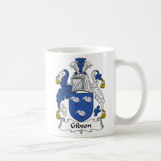 Taza De Café Escudo de la familia de Gibson