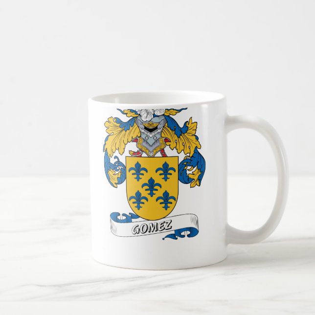 Taza De Café Escudo de la familia de Gómez (Derecha)