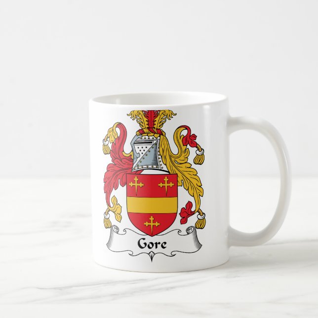Taza De Café Escudo de la familia de Gore (Derecha)