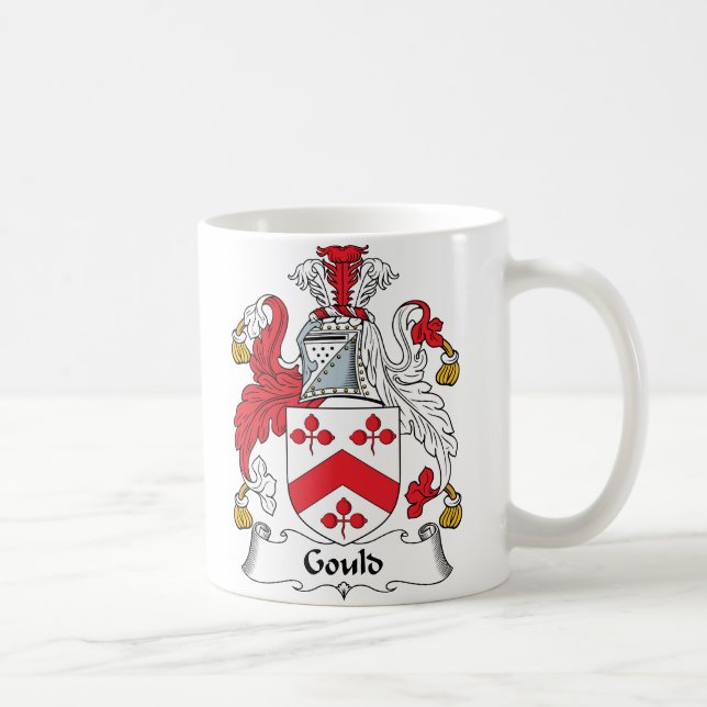 Taza De Café Escudo de la familia de Gould (Derecha)