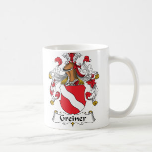 Taza De Café Escudo de la familia de Greiner